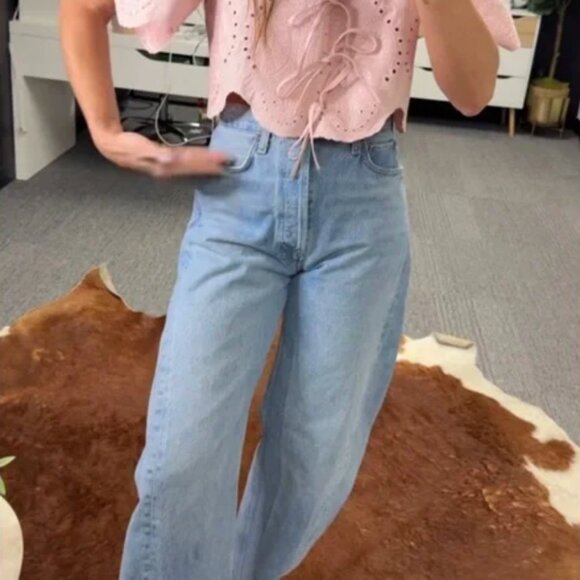 AGOLDE Luna Pieced Jean - Picture 1 of 5